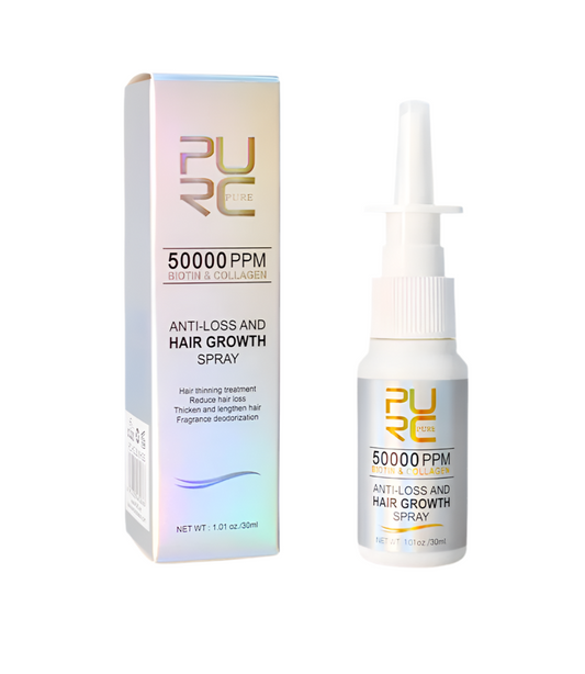 PURC Biotin & Collagen Anti-Hair Loss Spray – Stimulate Growth and Strengthen Your Hair