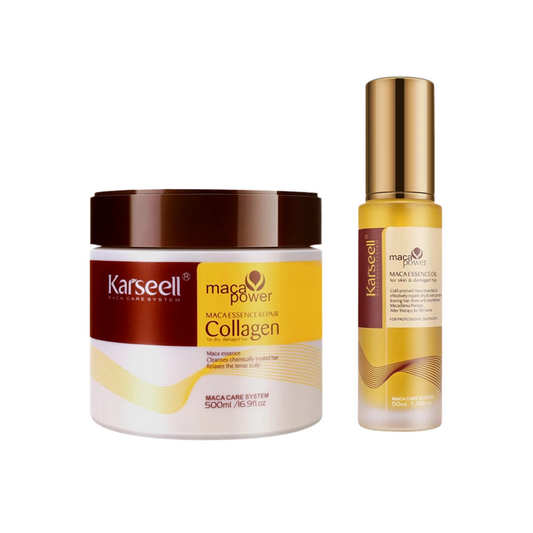 Deep Repair Collagen Hair Mask & Argan Oil – Intense Hair Renewal