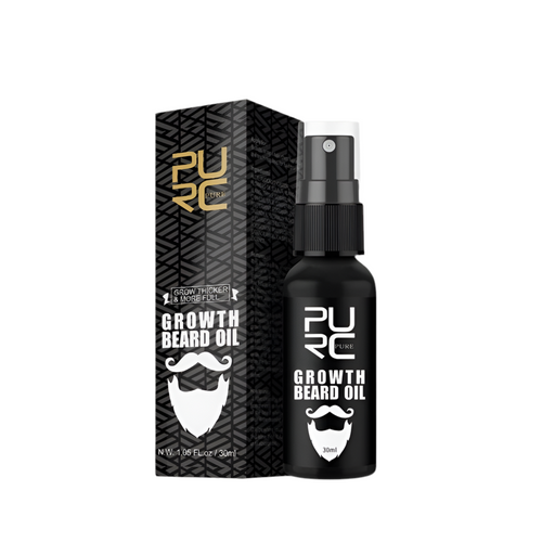 PURC Beard Growth Oil for Men – Nourishing & Soften Beard Grooming Treatment