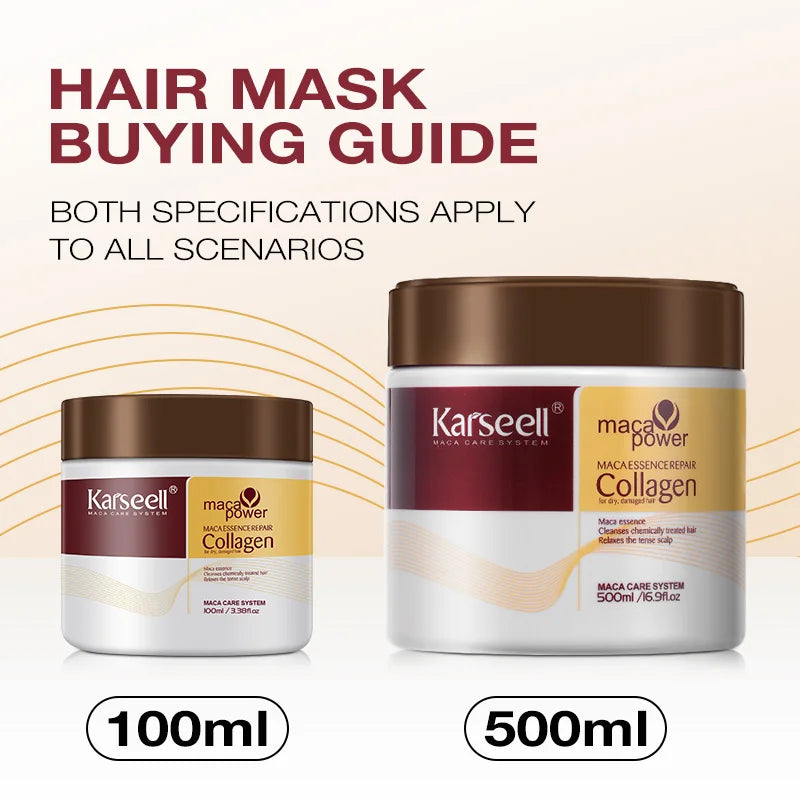 Deep Repair Collagen Hair Mask – Intense Hydration & Shine
