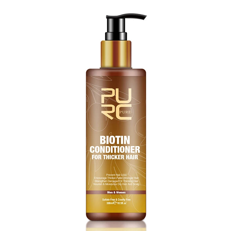 PURC Biotin Hair Growth Shampoo – Anti Hair Loss & Scalp Treatment for Stronger, Fuller Hair